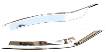 Für Golf 7 VII 75 MK7.5 2017-2019 Tail Trim Cover 2PCS Auto Hinten Auspuff Endrohr Tipps Trim Aufkleber Streifen Blende Auspuffblende