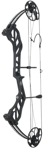 Toparchery Compound Bogen Compoundbogen Jagdbogen 19-70lbs Einstellbar Sportbogen Erwachsene 320FPS für Outdoor Bogen Jagd Rechtshand (Schwarz)