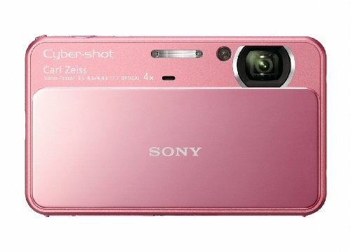 Sony Cyber-Shot DSC-T110 16.1 MP Digital Still Camera with Carl Zeiss Vario-Tessar 4x Optical Zoom Lens and 3.0-inch Touchscreen Pink (Renewed)