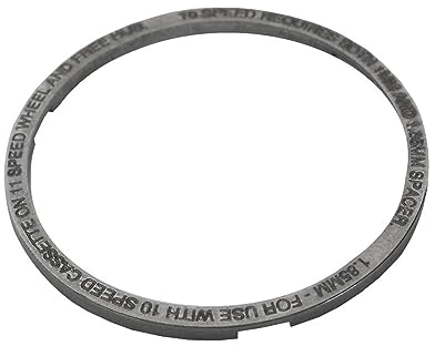 Shimano Unisex – Erwachsene HG-Zkr Distanzscheibe, Silber, Einheitsgröße