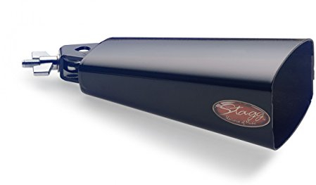 Stagg CB909BK Traditioneller Cowbell für Schlagzeug (9,5 Zoll) 6.5 Inches