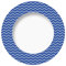 Excelsa Enjoy Griechischer Speiseteller, Porzellan, hellblau, 27x27x1.5 cm