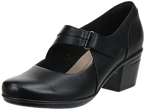 Clarks Women's Emslie Lulin Dress Pump, Black, 7 UK