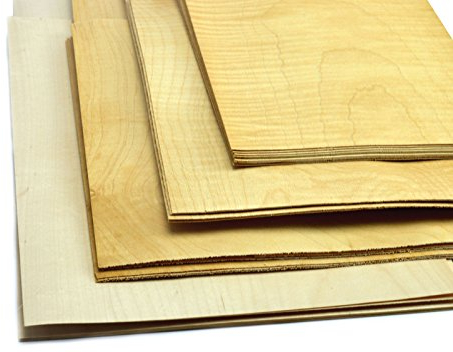 4-5 Furniere in der Holzart Ahorn. Furnier geeignet für Modellbau, Ausbesserungsarbeiten, Fotografie, Geschenk, Restauration, DIY, basteln, Intarsien, Schmuck