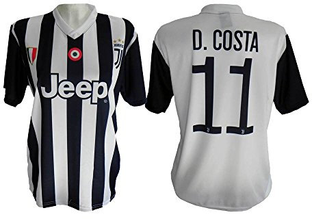 Maglia Douglas Costa Juventus Replica Ufficiale 2017-18 Bambino Uomo Adulto Juve Home (M)