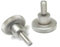 Knurled Bolt Screw Thumb Type Stainless Steel Hand Grip Knob (M5 x 12mm, Pack of 2)