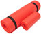 Fitvids Yogamatte mit Kniepolster und Tragegurt, extra dick, hohe Dichte, reißfest, 1,27 cm, Rot