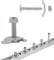 Schraubfitting für Airlineschiene (1-20 Stück) Fitting Single Endbeschlag - Set 10 Stück - 30 mm
