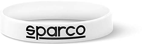 10 PULSERAS SPARCO BLANCO