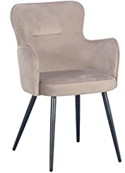 Pole to Pole - Wing Chair - Velvet - Sand White