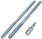 SKIR'CO (15 pièces) Boulons de suspension M8 x 180 mm, vis à tête cylindrique à double filetage, Boulons à double tête