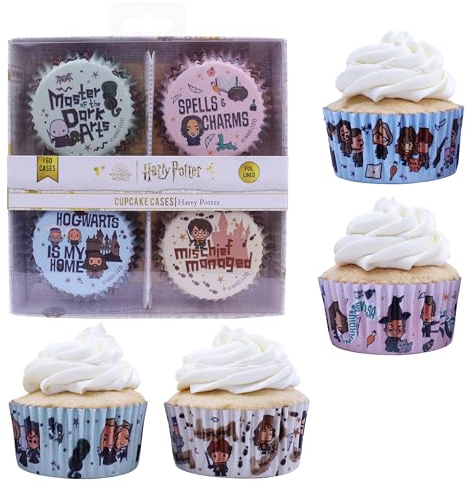 PME Harry Potter Cupcake-förmchen Folienbeschichtet, 60er-set, Charms