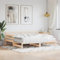 DJEKA Tagesbett Ausziehbar Gästebett klappbar Ausziehbares Bett Schlafcouch ausziehbar Schlafsofa Sofabett Bettsofa Bettgestell Massivholz Kiefer-Natur-90 x 200 cm-2