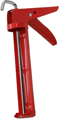 jojofuny Klebepistole Aus Glas Abdichten Manuelle Verstemmwerkzeuge Verstemmungswerkzeuge Dichtungsentfernungswerkzeug Füllwerkzeuge Dichtungsset Rot Edelstahl Aus Aluminiumlegierung