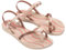 Ipanema Femme Fashion Sand VIII FEM Flat Sandal, Beige/Metallic Pink, 39 EU
