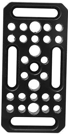 Cheese Plate, Quick Extender Pro with Streamline Design Aluminium Alloy Hot Shoe Mount for DSLR Camera