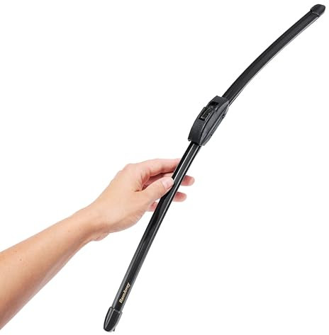 Escobilla Limpiaparabrisas Universal para Coche - Longitud 525/500 mm - Fácil Instalación - Goma Duradera y Soporte Anticorrosión - Compatible con la Mayoría de Vehículos - Revestimiento de Teflón