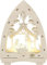 Rudolphs Schatzkiste Leuchterbogen Christi Geburt für Batteriebetrieb mit Timer, LED-Stripe, warmweiß(Batterien Nicht im Lieferumfang enthalten) BxHxT 21,5x29x4,7cm NEU Leuchterbogen Lichterbogen