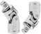 TA-VIGOR Juego de 2 llaves de vaso universales de 1/4 pulgadas, Cr-V con resorte giratorio de impacto para trinquete y llave, adaptador de enchufe de acero al cromo vanadio para reparación de