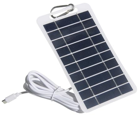 Caricatore Del Pannello Solare | Pannello Solare 2W 5V Per Campanello | USB Elettrodomestici Caricatore Solare, Pannello Di Ricarica Solare Campanello Regolabile Per Le Luci Di Strada Del Telefono