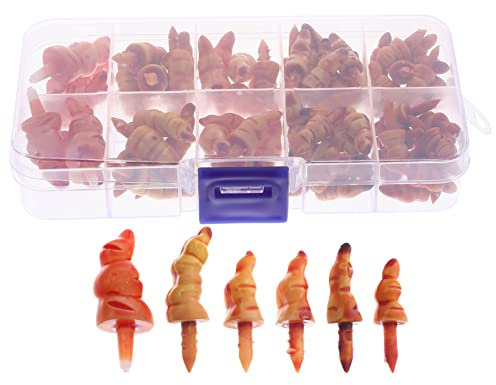 DIYEAH Naso da Pupazzo Plastica Accessorio per Decorazioni Fai da Te Materiali per Creazioni Natalizie per Pupazzi di Lavori Artigianali e Manuali