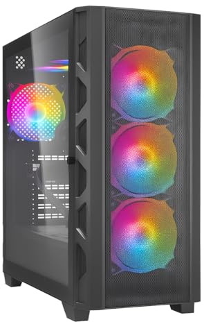 High End Gaming PC – Ryzen 7 7800X3D | NVIDIA RTX 5070 12GB | 64GB DDR5 RAM| 1TB M.2 SSD | Win 11 Pro | MSI raffreddamento ad acqua – estremamente potente e silenzioso!