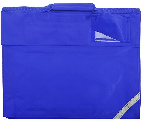 Quadra - Kleine leichte Tasche für Schulranzen, Dokumente, QD51, blau, One size