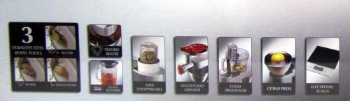 Kenwood Küchenmaschine KMC053 Chef Titanium - Mega Paket KMC 05307