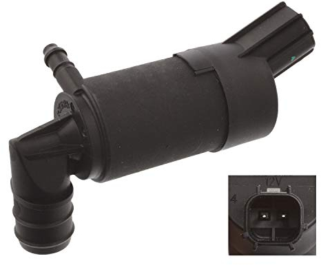 febi bilstein 45038 Waschwasserpumpe für Scheibenreinigungsanlage , 1 Stück