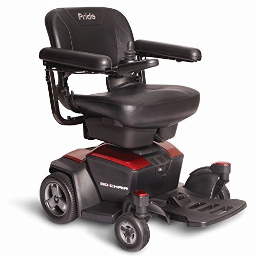 GO CHAIR Mobility Scooter - Ruby Red, 18x17