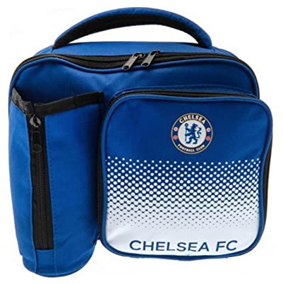 Chelsea FC Official Football Fade Design Lunch Bag (One Size) (Blue/White)