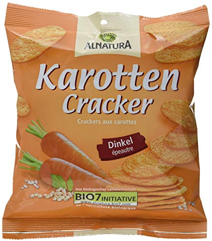 Alnatura Bio Dinkel-Karotten-Cracker, 75 g