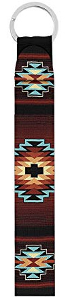 GLENLCWE African Aztec Car Wristlet Keychain, Wrist Lanyard Keychain Lanyard Keychain for Women/Teenages