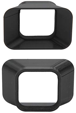 01 Sonnenschutz, Sonnenschutzhaube, Gegenlichtblende 60 mm, kleines, leichtes, tragbares 2-teiliges Gerät für die Kamera GoPro Hero 9 Einfach zu installierendes Schwarz
