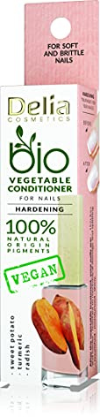 Delia Cosmetics - Bio-Nagel Öl - veganer Conditioner - härtet und beschleunigt das Nagelwachstum - natürliche Inhaltsstoffe - nährt, schützt, spendet Feuchtigkeit und verleiht Glanz - 11 ml
