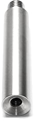 PRIOstahl Verbindungsstift Handlaufhalter Verbinder Handlaufstütze - 1x Stift Ø 12mm Länge: 120mm mit Außengewinde: M8 & Innengewinde: M6 für Handlauf Treppengeländer aus Edelstahl V2A