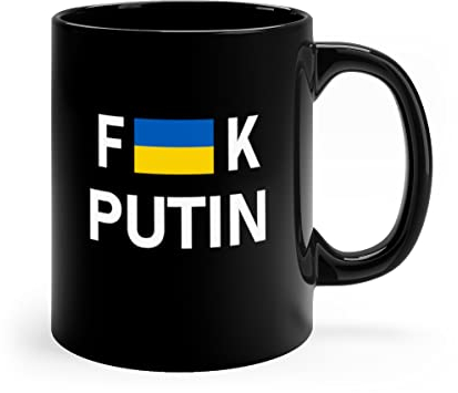 Brian Bula Putin Ukraine Flagge Tasse Ukraine Kaffeetasse