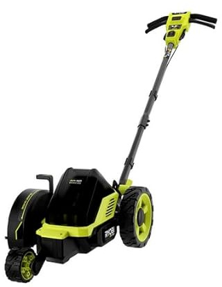 RYOBI - 40V HP Brushless 9 in. Cordless Edger with 4.0 Ah Battery and Charger - RY40760VNM