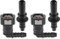 X AUTOHAUX 3/8 9.49mm SAE to 5/16 8mm 90 Degree Fuel Line Hose Quick Release Connector Disconnect Hose Nylon 2 Set