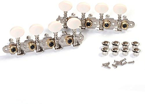 moonsun Mandolinensaiten Stimmwirbel Mechaniken Saitenstimmen L+R Pegs für Mandoline Instrumente Zubehör Teil