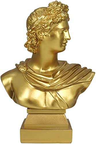 Vintage Stil Griechische Sonne Gott Apollo Statue, Dekorative Statue, Tischdekoration, Raumdekoration, Heimdekoration, Vintage Kunst Skulptur, Papa, Frauen