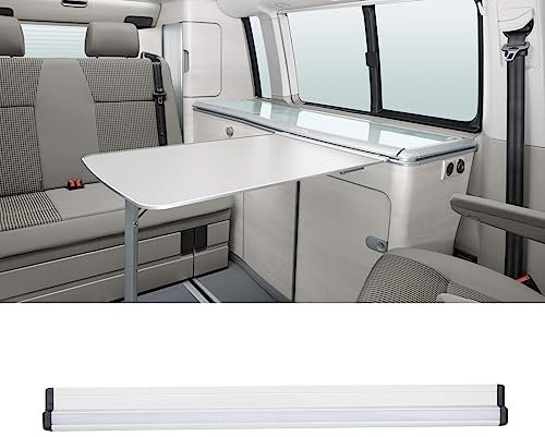 Rail de Table de Camping-car, Rail de Support de Table Mural Antirouille en Alliage D'aluminium de 500 Mm pour Bateau de Yacht, Installation de Bande Lumineuse de Support