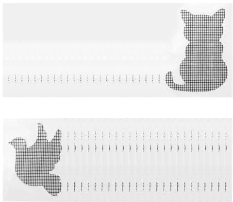 DIYCUT Nastro Ripara Zanzariere, 50 Pezzi Forte Autoadesivo Materiale in Fibra di Vetro Toppe per Zanzariere, Applicable to Ripara Zanzariere Adesivo Invisibile, Window, Screen Window