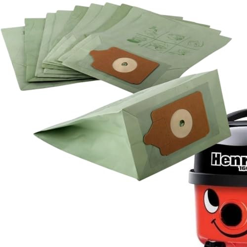 UTIZ Dust Bags For Hetty Henry Vacuum Cleaners Pack Of 10 Henry Hoover Attachments (10 Paper Bags)