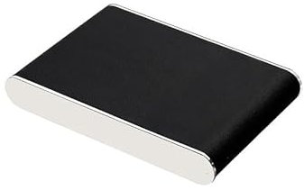 VEXDOSLE Porta biglietti da visita Porta biglietti da visita in pelle da uomo, scatola for biglietti da visita semplice, porta biglietti da visita portatile in pelle da uomo Porta biglietti da visita