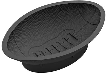 Football Cake Mold, Non-Stick Silicone Football Shaped Cake Tin, Cake Pan, Silicone Cake Tins For Diys, Reusable Cake Baking Pans Cheesecake Molds Heat Resistant Cake Tins For Baking Football Lover