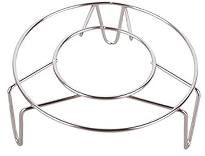 Cabilock Soporte Para Parrilla De Vapor Doble Hundir Soportes De Estante Soportes Para Estantes Utensilios De Cocina De Acero Inoxidable Envasadora De Vapor Microonda Cesta Transatlántico