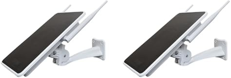 ISKDJBJG 2X 6W 4G Solar Router,WiFi Repeater,4G Router Solar Powered One Machine,IP66 Waterproof