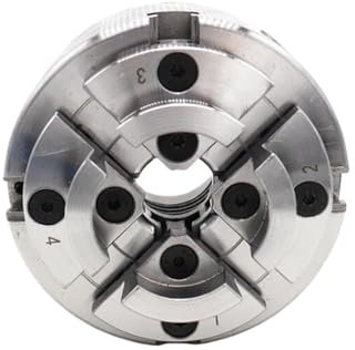 FBFTGMRMTA Mandril de carpintería de 4 Pulgadas, 4 Garras, autocentrado, Tipo KP96-B, Rosca M33