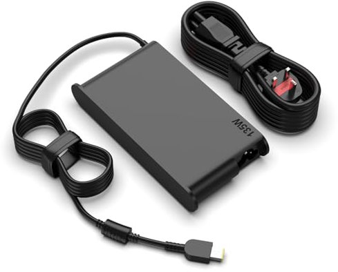 135W AC Adapter Replacement for Lenovo ThinkPad X1 Extreme Gen 5 4 3 4X20E50558 W540 W541 T440 T440S T440P T470P T540p T15p Ideapad Yoga Y50-70 Y50-80 Y50p Slim USB Tip Laptop Charger